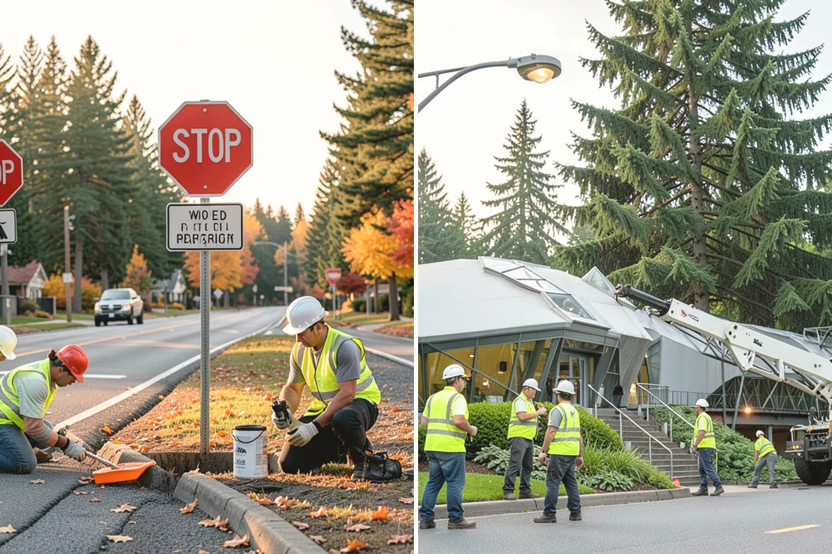 Snow Hauling in North Bend, King County, WA - Identify snow-storage piles and confirm approved disposal sites