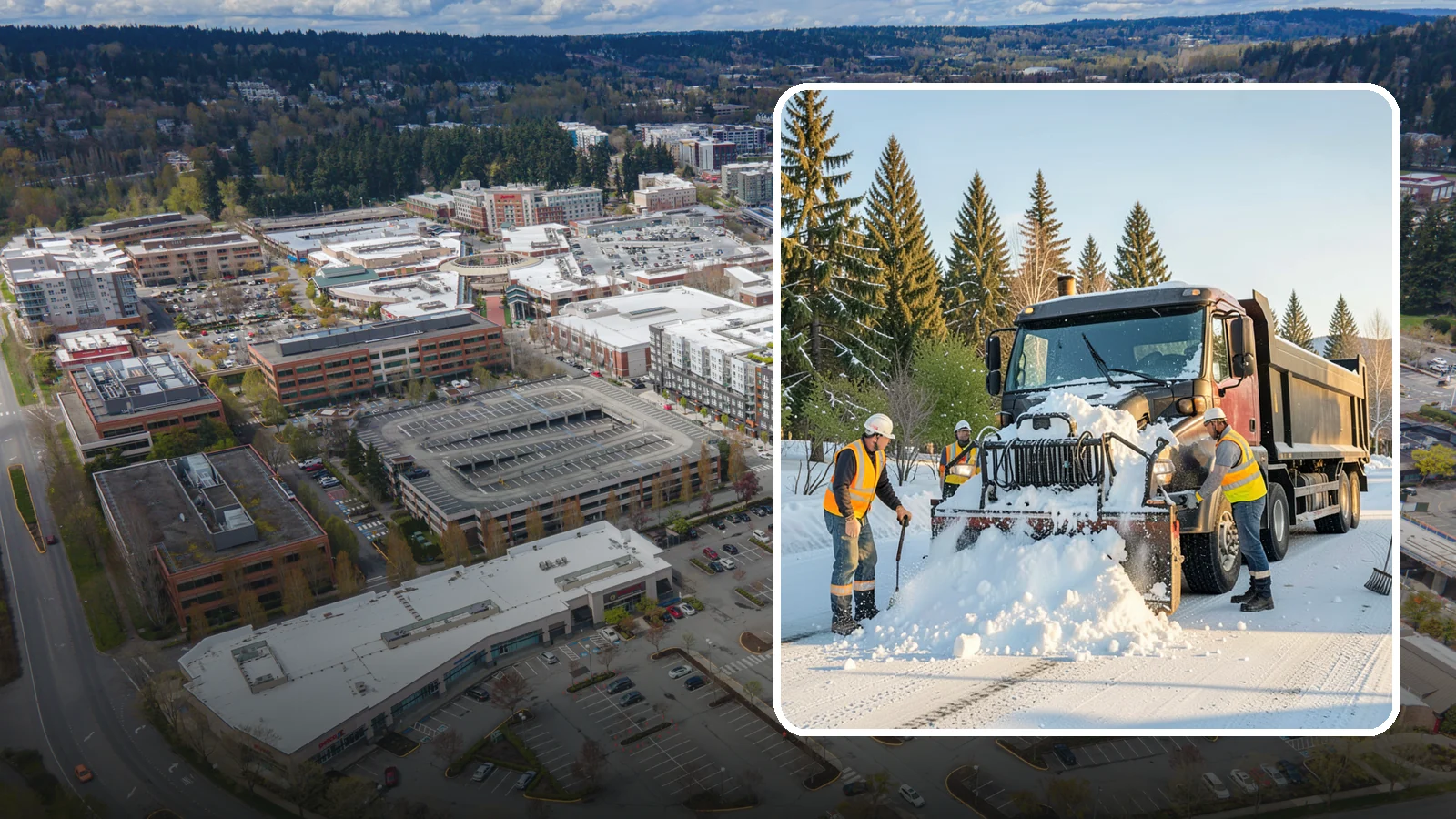 Snow Hauling in Redmond, King County, WA - Load and haul accumulated snow away from lots, downtown corridors, and space-constrained sites to restore capacity.