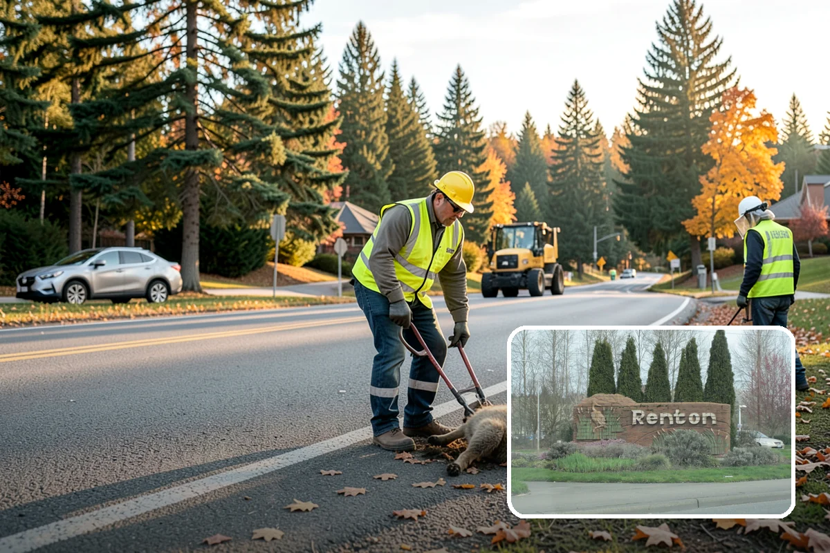 Snow Hauling in Renton, King County, WA - Restores parking capacity lost to stacked snow piles