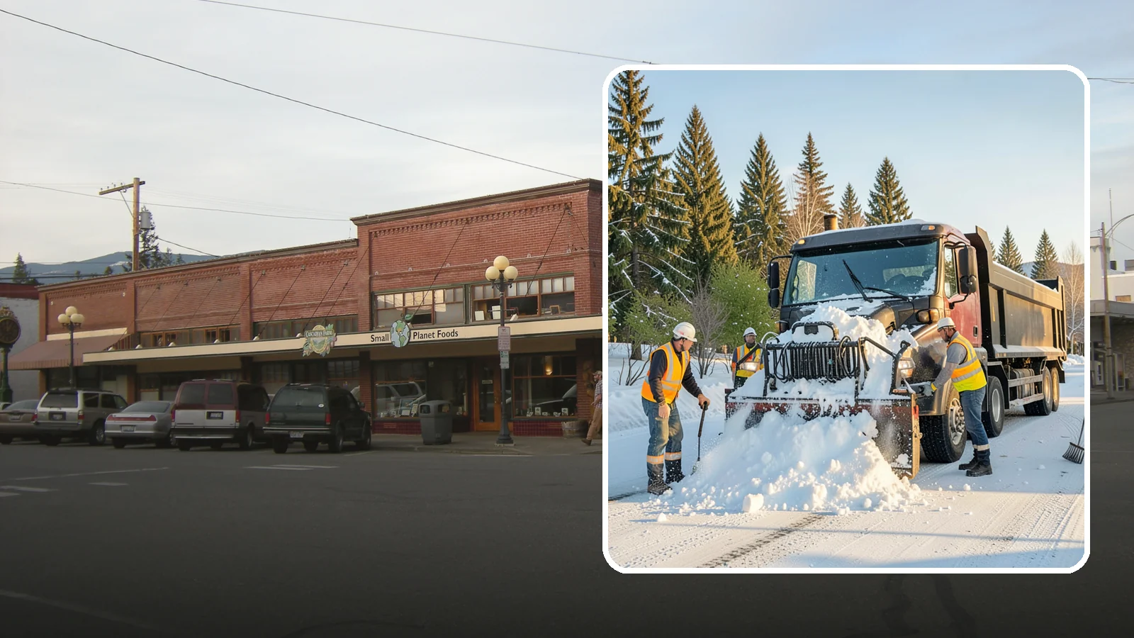 Snow Hauling in Sedro-Woolley, Skagit County, WA - Load and haul accumulated snow away from lots, downtown corridors, and space-constrained sites to restore capacity.