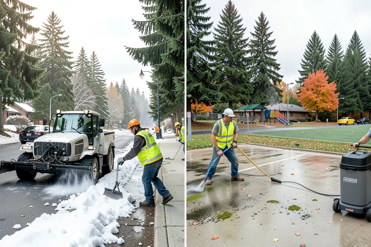 Snow Hauling in Sedro-Woolley, Skagit County, WA - Identify snow-storage piles and confirm approved disposal sites