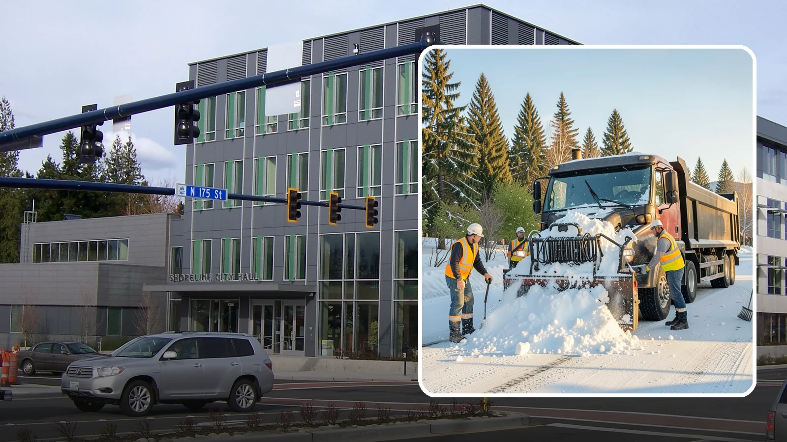 Snow Hauling in Shoreline, King County, WA - Load and haul accumulated snow away from lots, downtown corridors, and space-constrained sites to restore capacity.