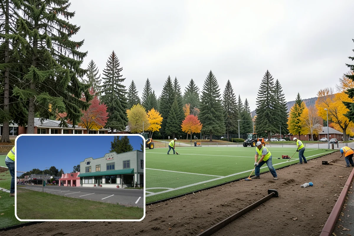 Snow Hauling in Snoqualmie, King County, WA - Restores parking capacity lost to stacked snow piles