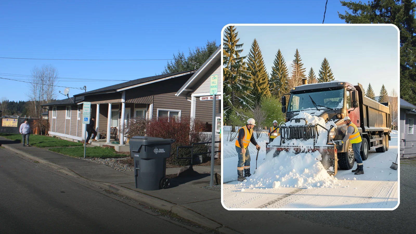 Snow Hauling in South Prairie, Pierce County, WA - Load and haul accumulated snow away from lots, downtown corridors, and space-constrained sites to restore capacity.