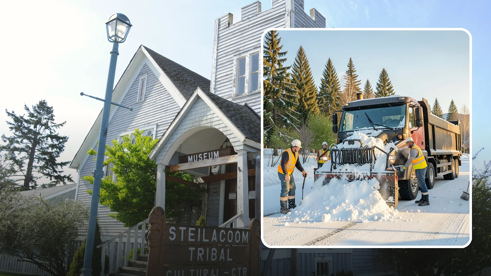 Snow Hauling in Steilacoom, Pierce County, WA - Load and haul accumulated snow away from lots, downtown corridors, and space-constrained sites to restore capacity.