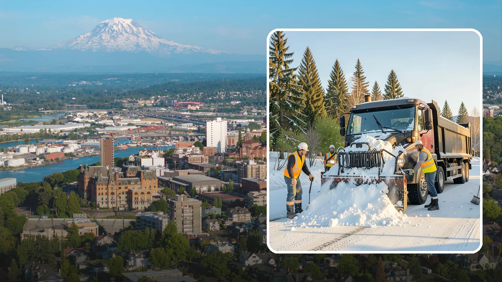 Snow Hauling in Tacoma, Pierce County, WA - Load and haul accumulated snow away from lots, downtown corridors, and space-constrained sites to restore capacity.