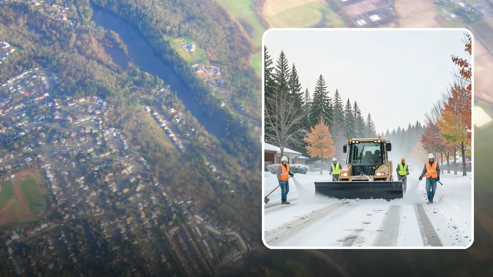 Snow Plowing in Algona, King County, WA - Priority-route snow plowing for municipal roads, lots, and public facilities to keep your community moving during storms.
