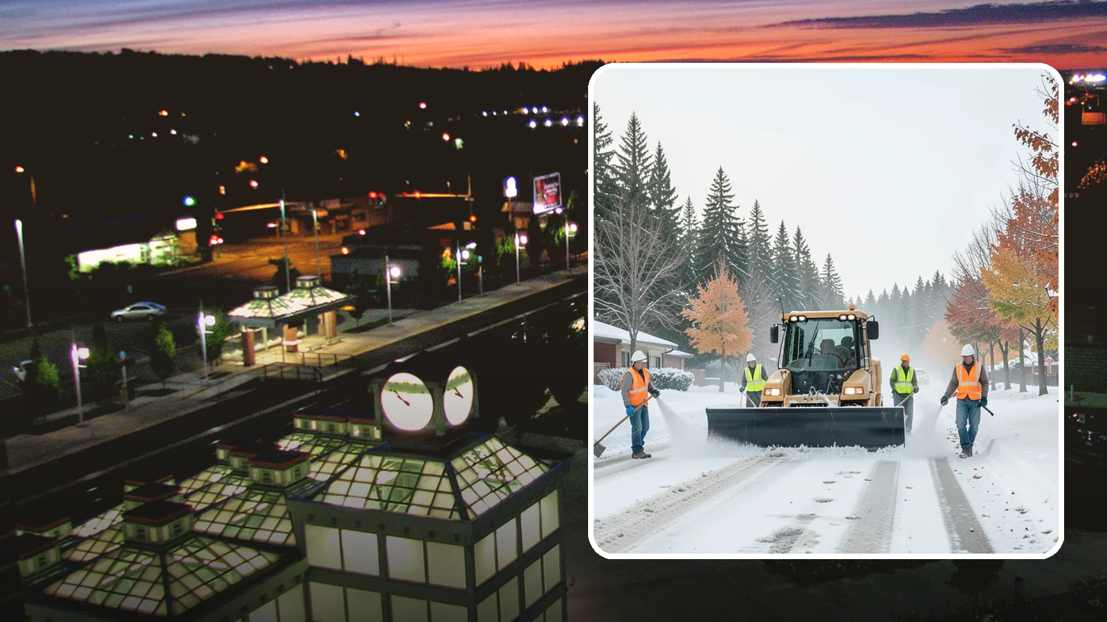 Snow Plowing in Auburn, King County, WA - Priority-route snow plowing for municipal roads, lots, and public facilities to keep your community moving during storms.