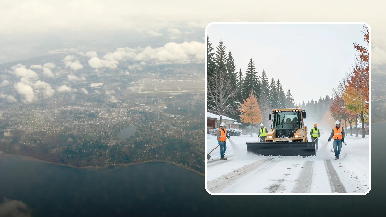 Snow Plowing in Burien, King County, WA - Priority-route snow plowing for municipal roads, lots, and public facilities to keep your community moving during storms.