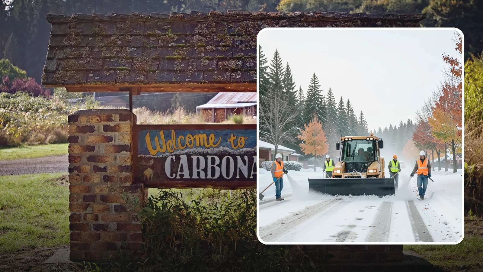 Snow Plowing in Carbonado, Pierce County, WA - Priority-route snow plowing for municipal roads, lots, and public facilities to keep your community moving during storms.