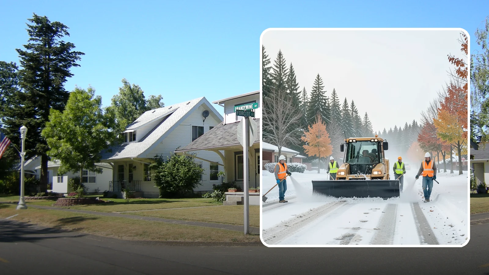 Snow Plowing in DuPont, Pierce County, WA - Priority-route snow plowing for municipal roads, lots, and public facilities to keep your community moving during storms.
