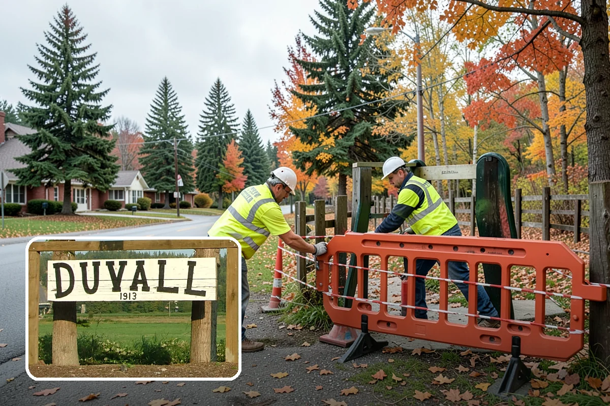 Snow Plowing in Duvall, King County, WA - Priority-route plans keep emergency and arterial access open