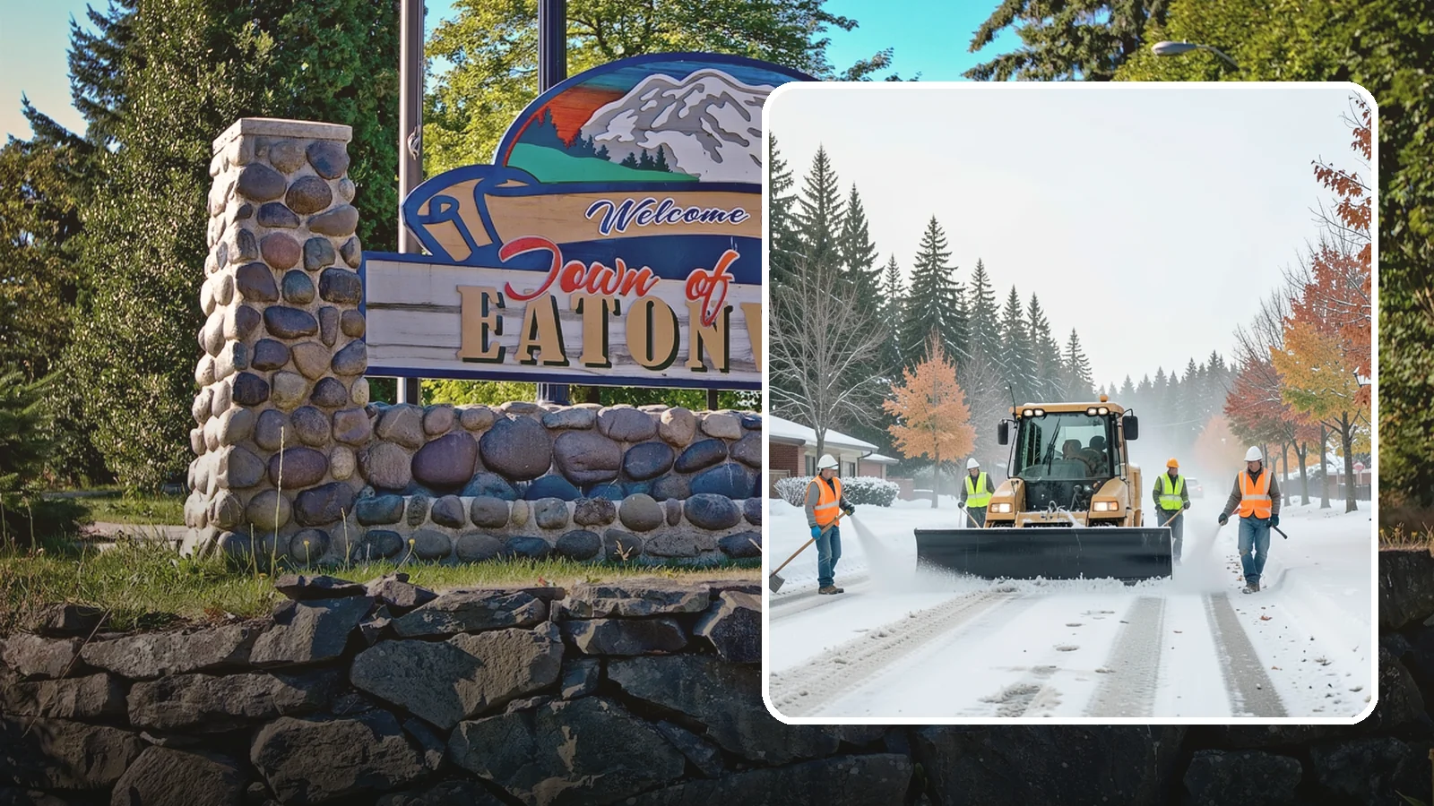 Snow Plowing in Eatonville, Pierce County, WA - Priority-route snow plowing for municipal roads, lots, and public facilities to keep your community moving during storms.