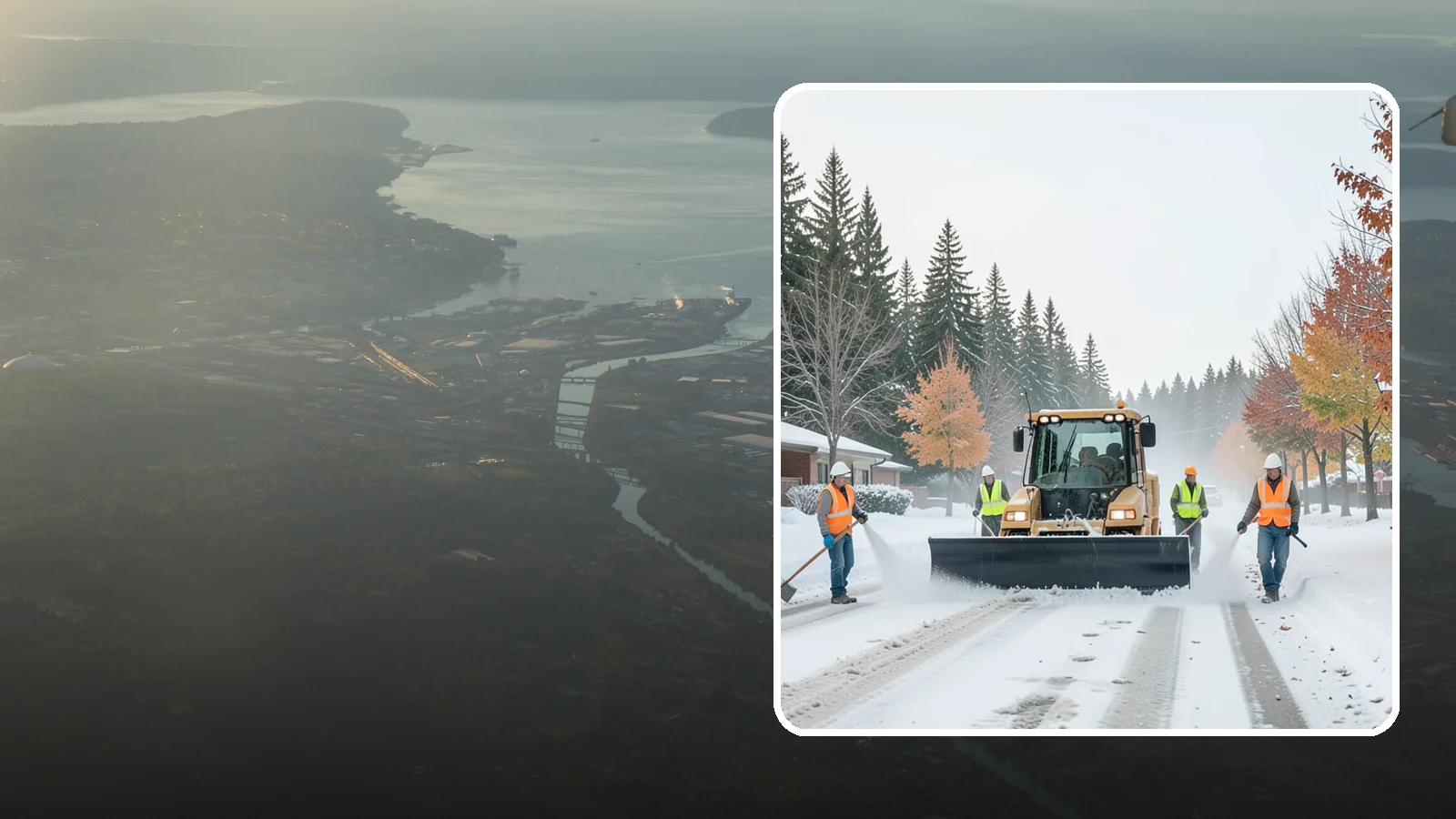 Snow Plowing in Fife, Pierce County, WA - Priority-route snow plowing for municipal roads, lots, and public facilities to keep your community moving during storms.