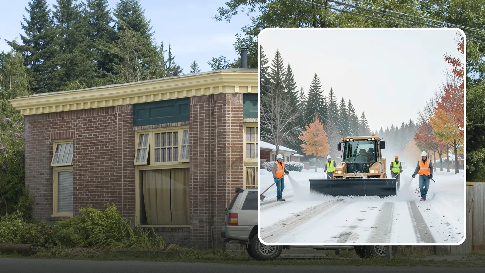 Snow Plowing in Hamilton, Skagit County, WA - Priority-route snow plowing for municipal roads, lots, and public facilities to keep your community moving during storms.