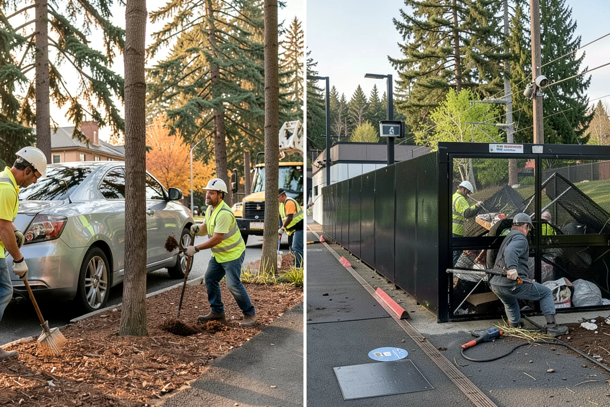 Snow Plowing in Hunts Point, King County, WA - Establish priority routes and a snow plan with public-works staff