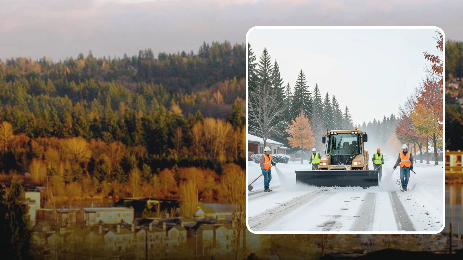 Snow Plowing in Kenmore, King County, WA - Priority-route snow plowing for municipal roads, lots, and public facilities to keep your community moving during storms.