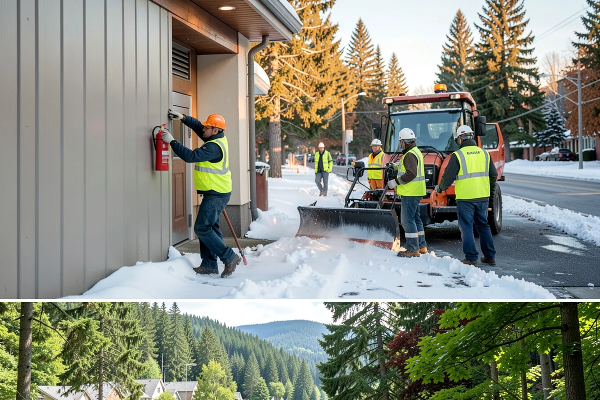 Snow Plowing in Lake Forest Park, King County, WA - This is a winter service concentrated in the November through March window, with standby readiness tied to forecasted cold-air...