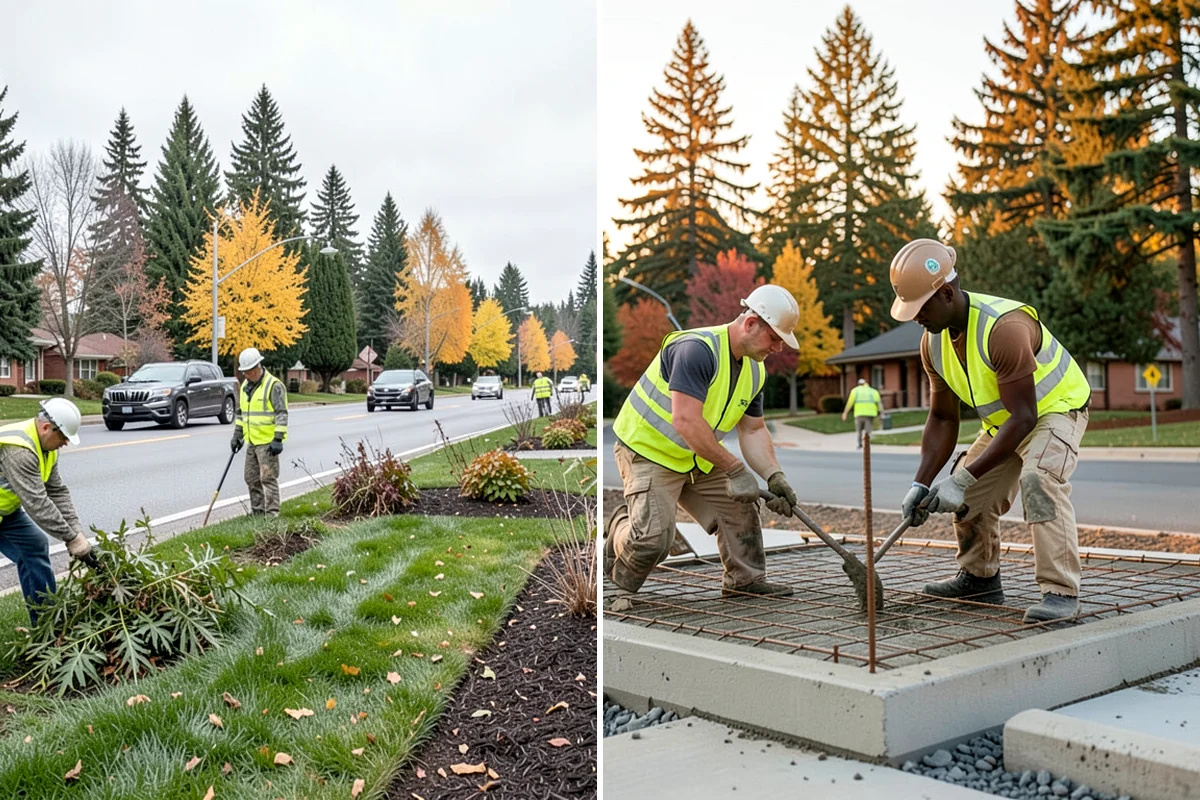 Snow Plowing in Lyman, Skagit County, WA - Establish priority routes and a snow plan with public-works staff