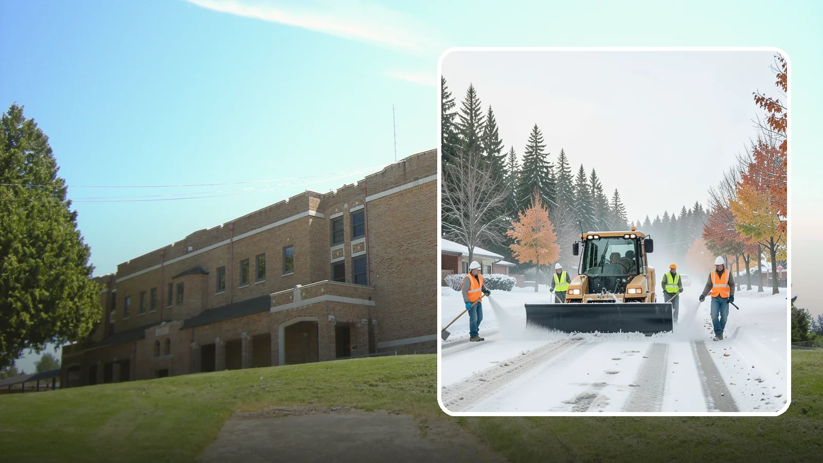 Snow Plowing in Maple Valley, King County, WA - Priority-route snow plowing for municipal roads, lots, and public facilities to keep your community moving during storms.