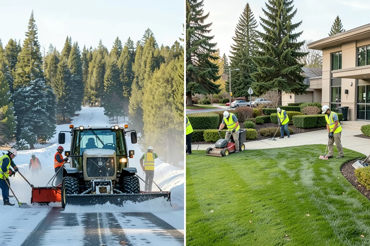 Snow Plowing in Maple Valley, King County, WA - Establish priority routes and a snow plan with public-works staff