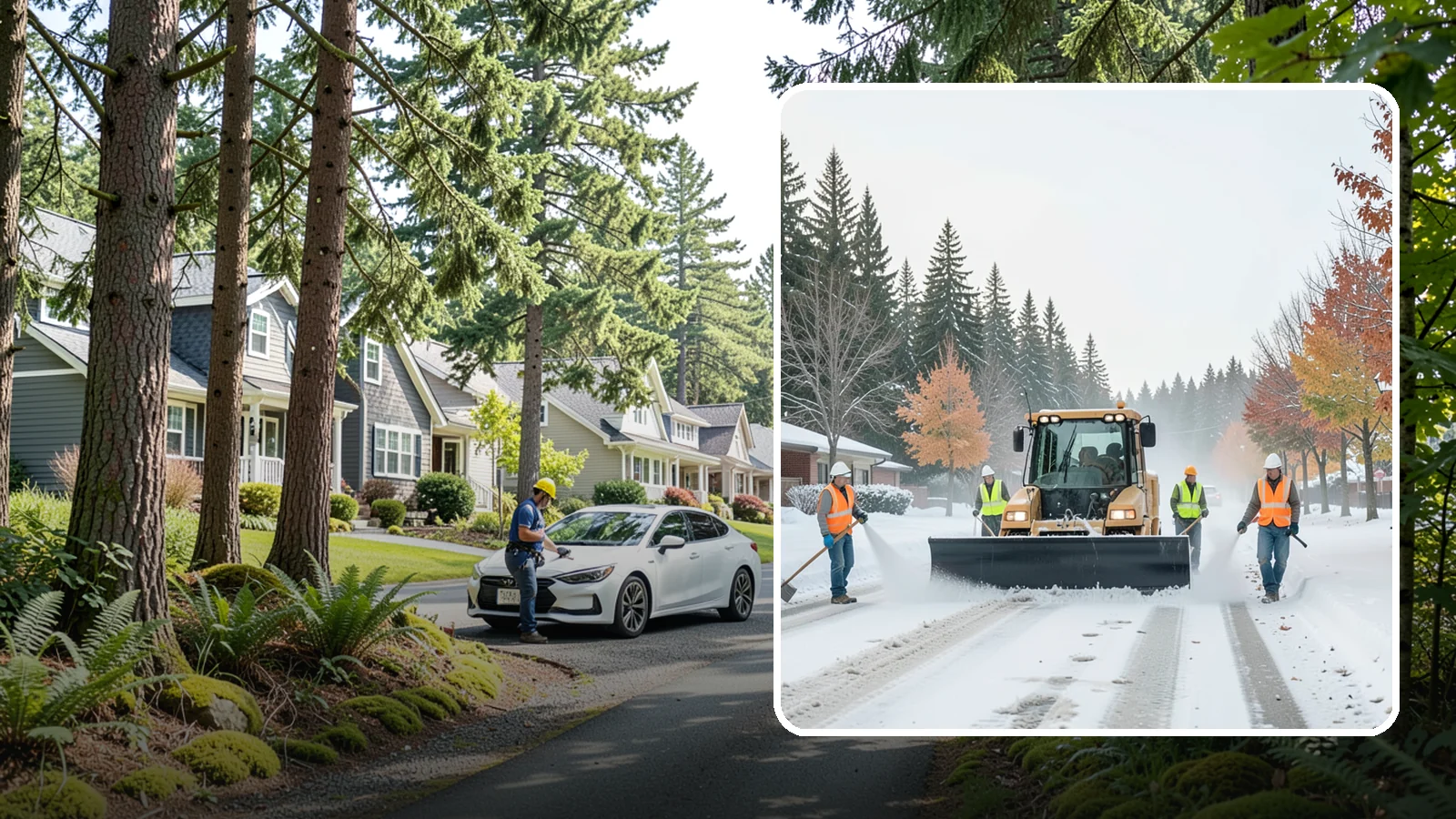 Snow Plowing in Normandy Park, King County, WA - Priority-route snow plowing for municipal roads, lots, and public facilities to keep your community moving during storms.