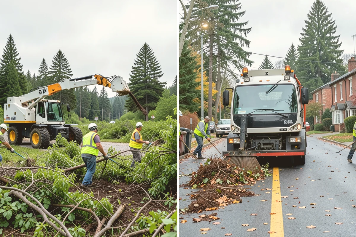 Snow Plowing in Orting, Pierce County, WA - Establish priority routes and a snow plan with public-works staff