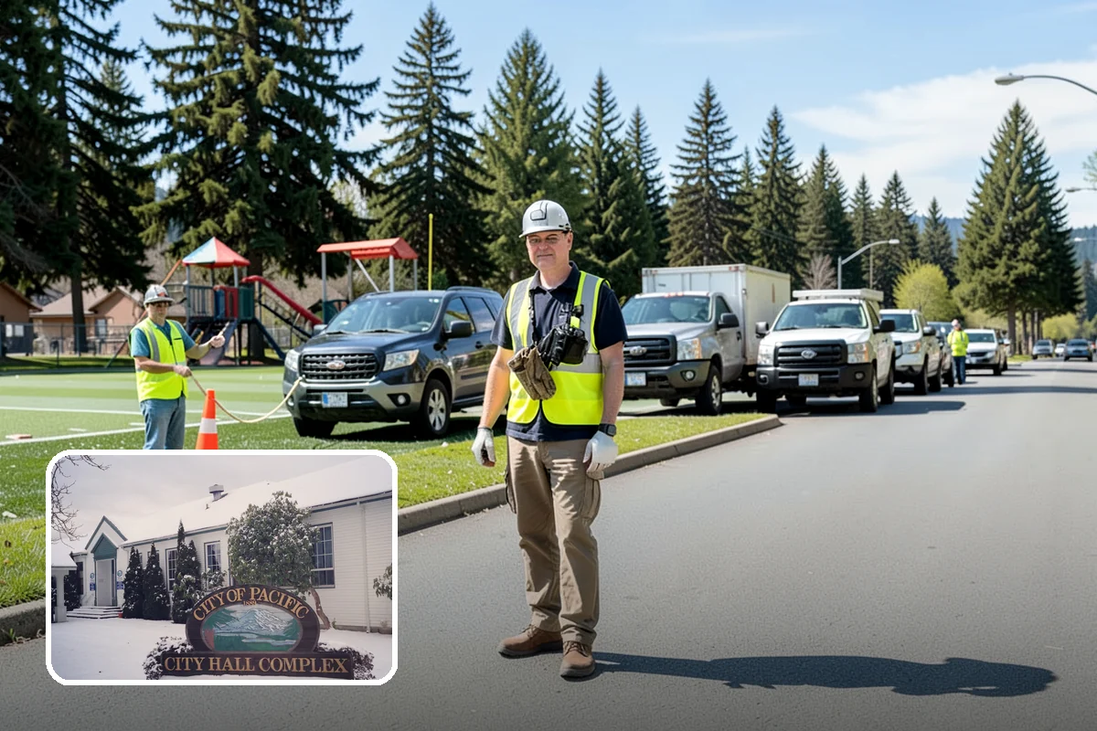 Snow Plowing in Pacific, King County, WA - Priority-route plans keep emergency and arterial access open