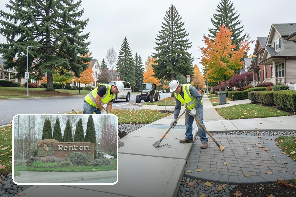 Snow Plowing in Renton, King County, WA - Priority-route plans keep emergency and arterial access open