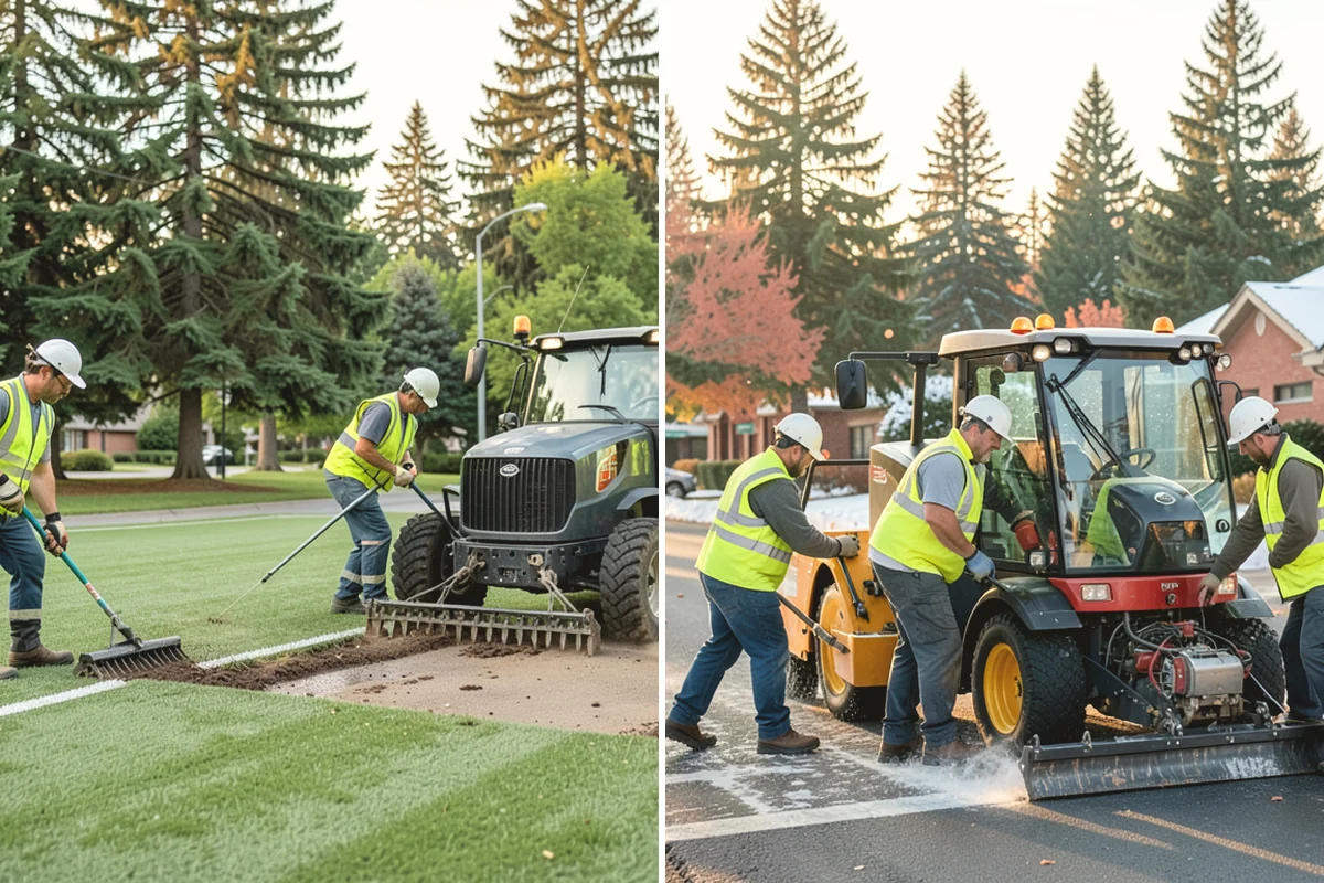 Snow Plowing in Steilacoom, Pierce County, WA - Establish priority routes and a snow plan with public-works staff