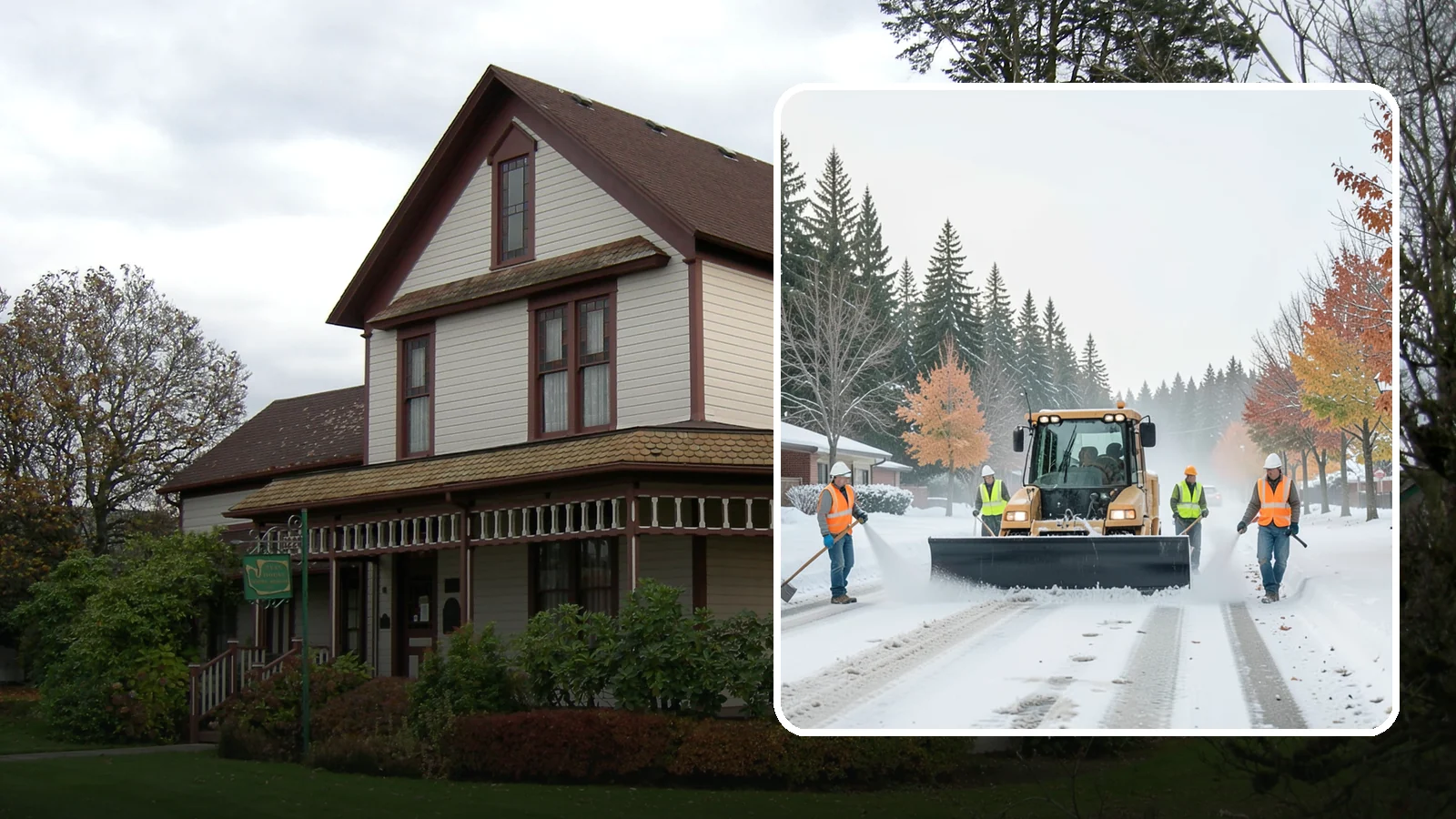 Snow Plowing in Sumner, Pierce County, WA - Priority-route snow plowing for municipal roads, lots, and public facilities to keep your community moving during storms.