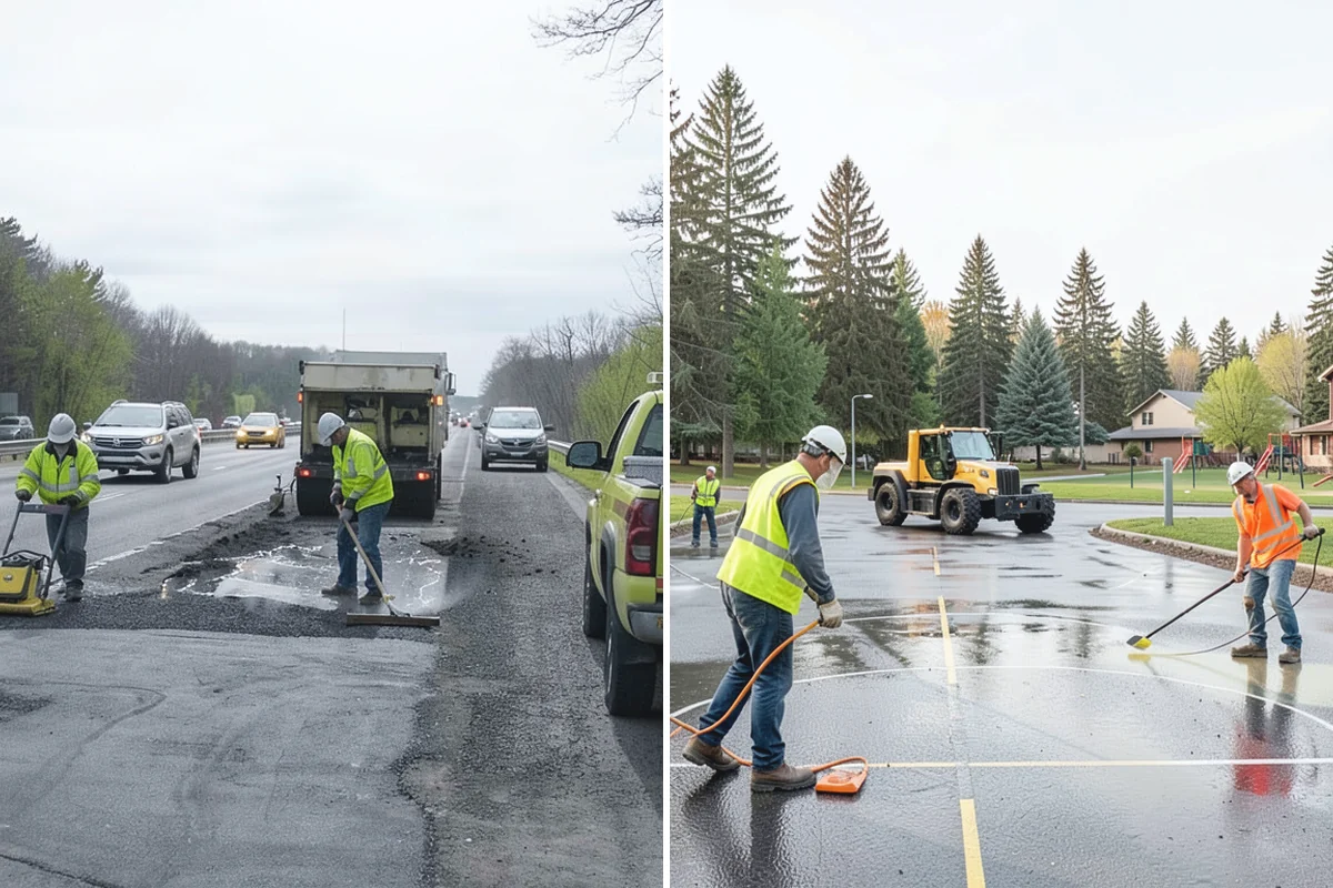 Snow Plowing in Woodinville, King County, WA - Establish priority routes and a snow plan with public-works staff