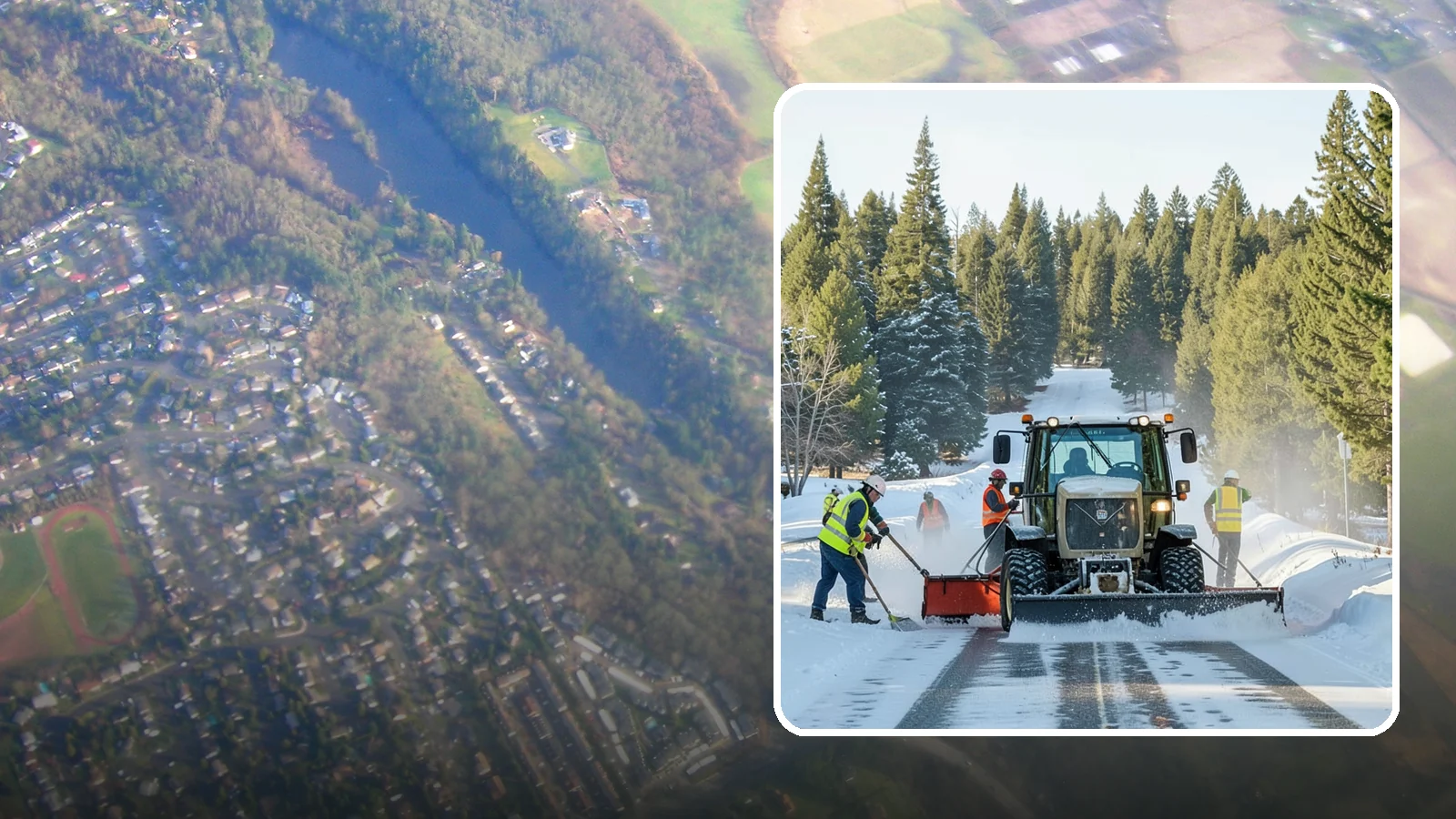 Snow Route Management in Algona, King County, WA - Planned, prioritized snow and ice routes that keep an agency's critical corridors and facilities clear.