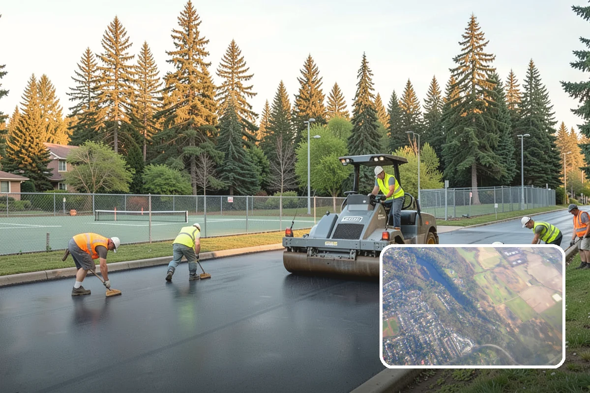 Snow Route Management in Algona, King County, WA - Critical corridors cleared first
