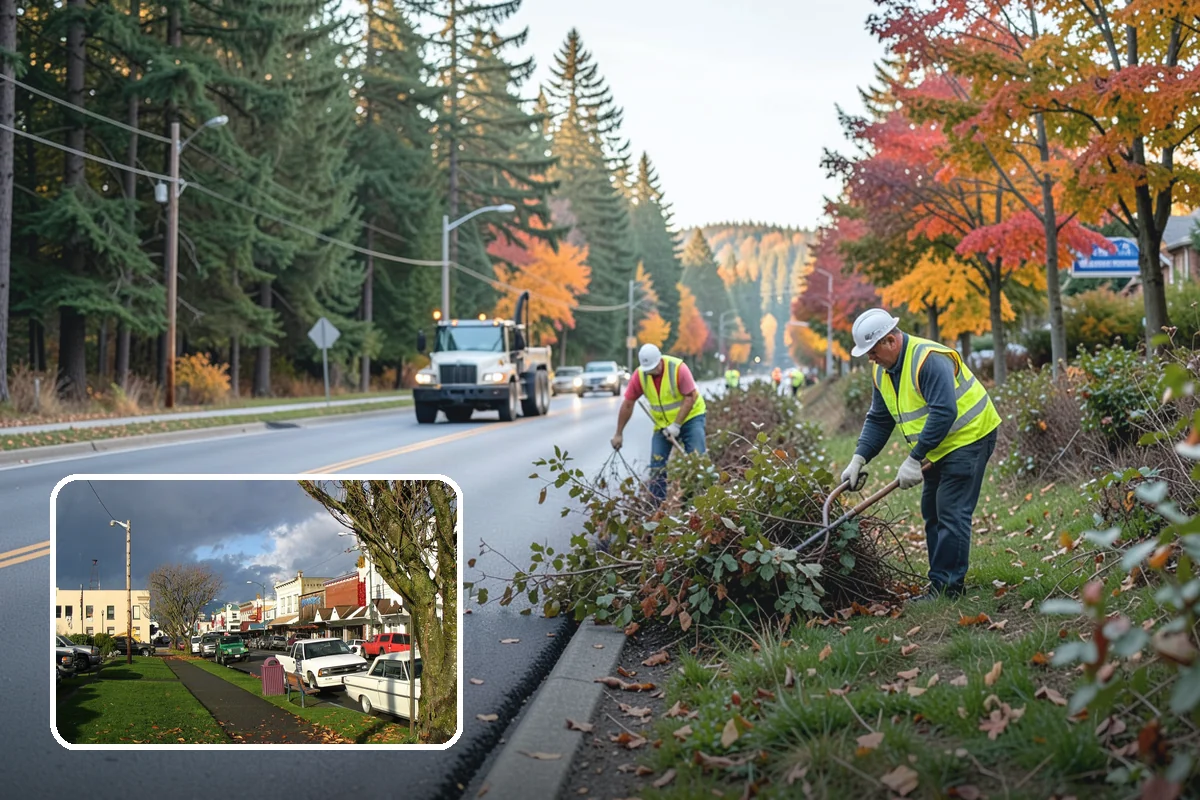 Snow Route Management in Arlington, Snohomish County, WA - Critical corridors cleared first