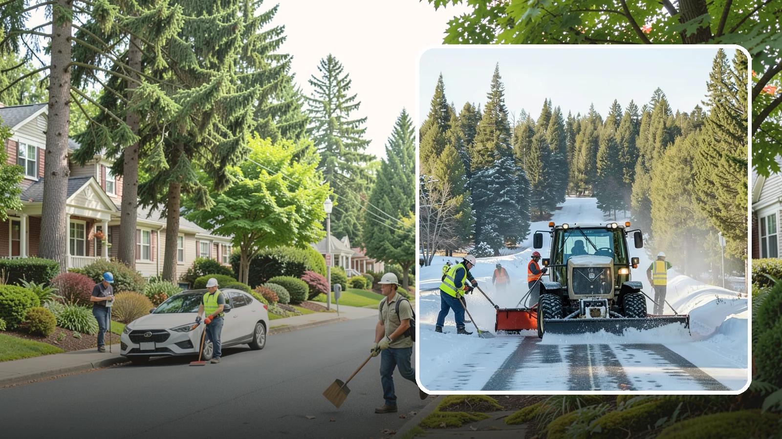 Snow Route Management in Beaux Arts Village, King County, WA - Planned, prioritized snow and ice routes that keep an agency's critical corridors and facilities clear.