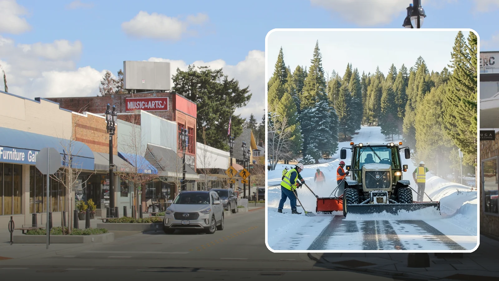 Snow Route Management in Bothell, King County, WA - Planned, prioritized snow and ice routes that keep an agency's critical corridors and facilities clear.