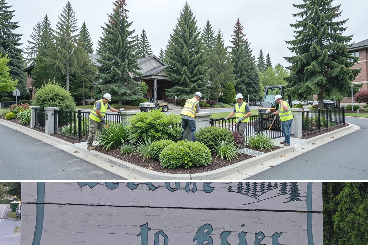 Snow Route Management in Brier, Snohomish County, WA - Planned before winter and executed on each event through the season.