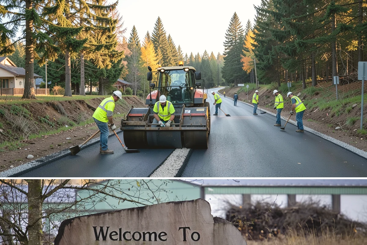 Snow Route Management in Buckley, Pierce County, WA - Planned before winter and executed on each event through the season.
