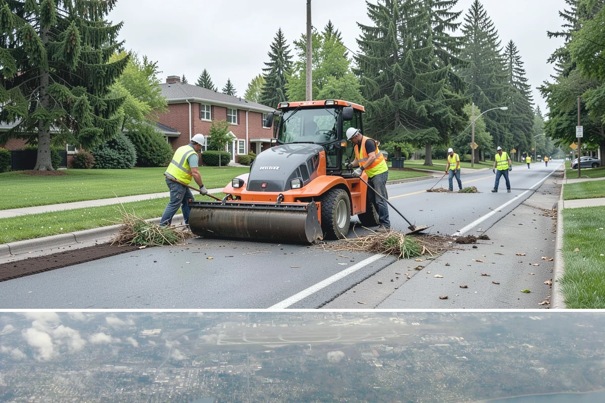 Snow Route Management in Burien, King County, WA - Planned before winter and executed on each event through the season.