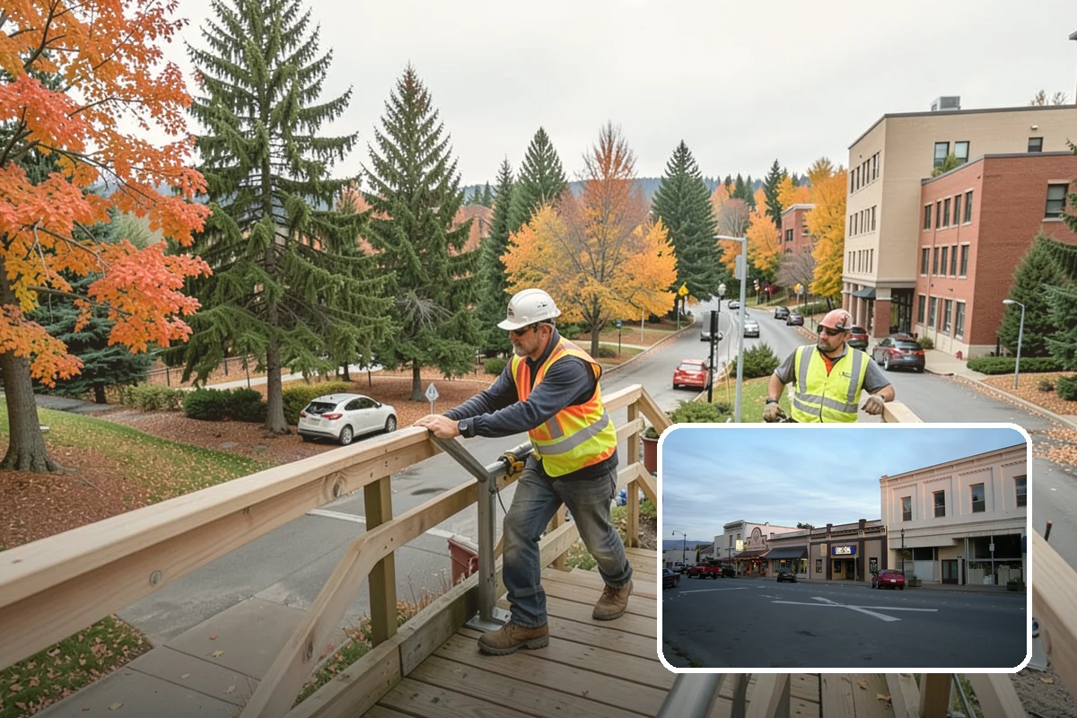 Snow Route Management in Burlington, Skagit County, WA - Critical corridors cleared first