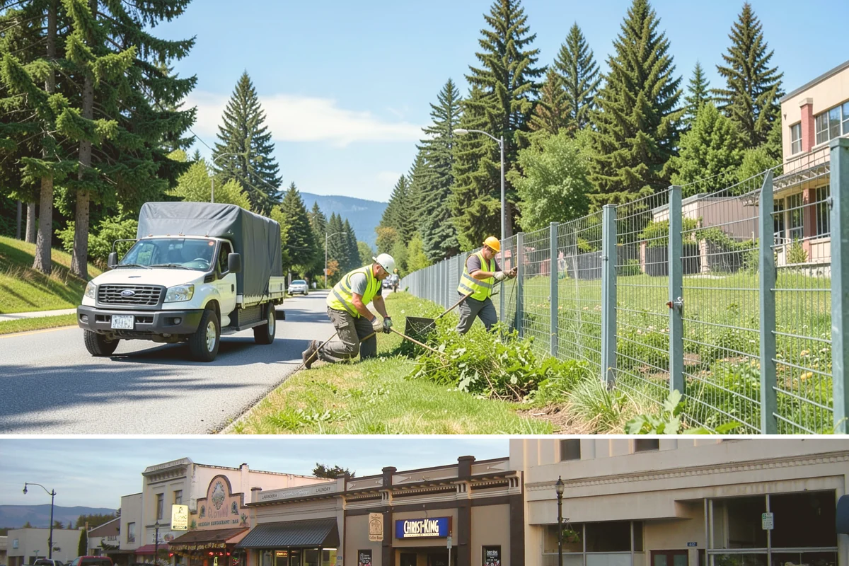 Snow Route Management in Burlington, Skagit County, WA - Planned before winter and executed on each event through the season.