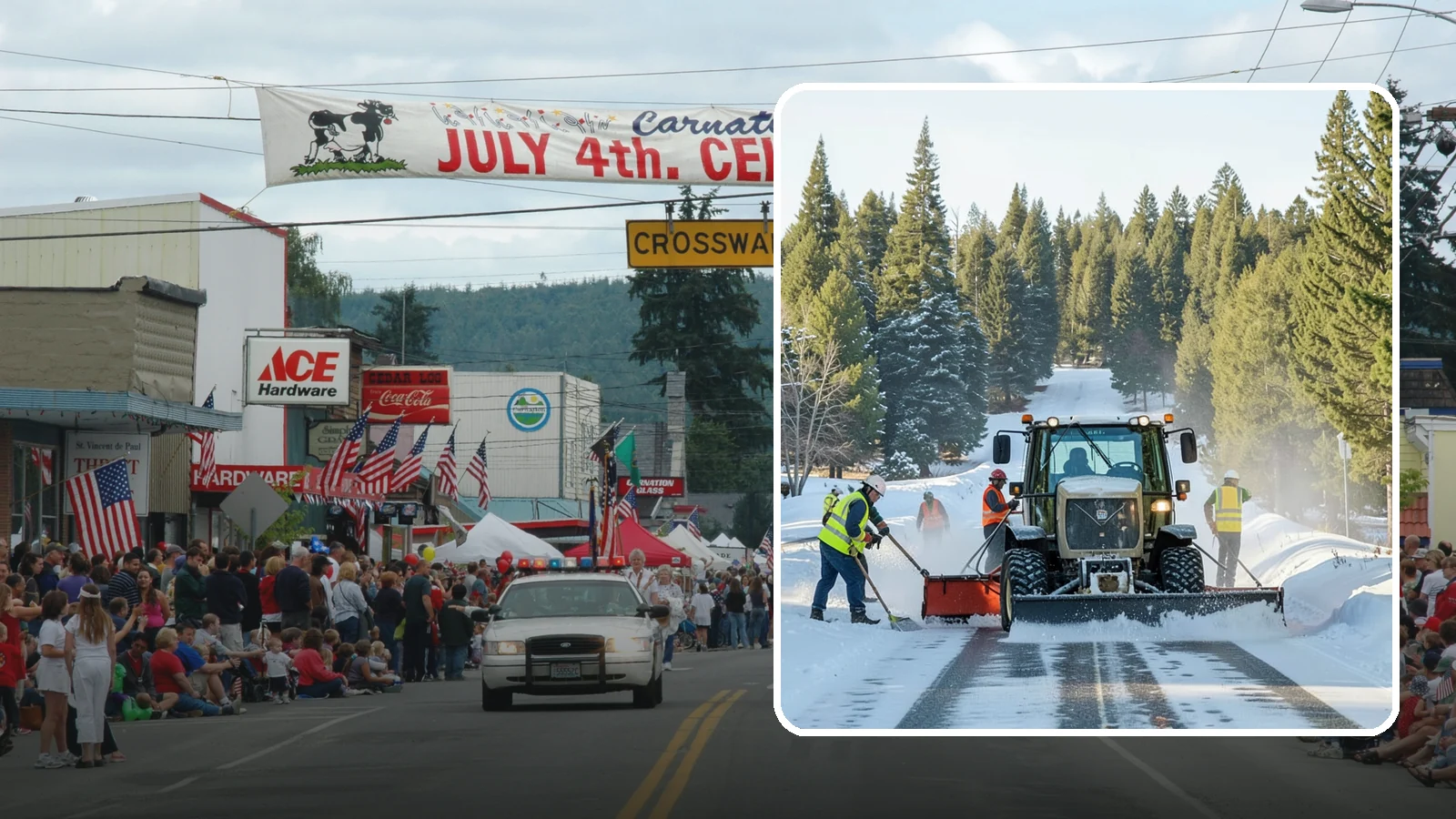 Snow Route Management in Carnation, King County, WA - Planned, prioritized snow and ice routes that keep an agency's critical corridors and facilities clear.