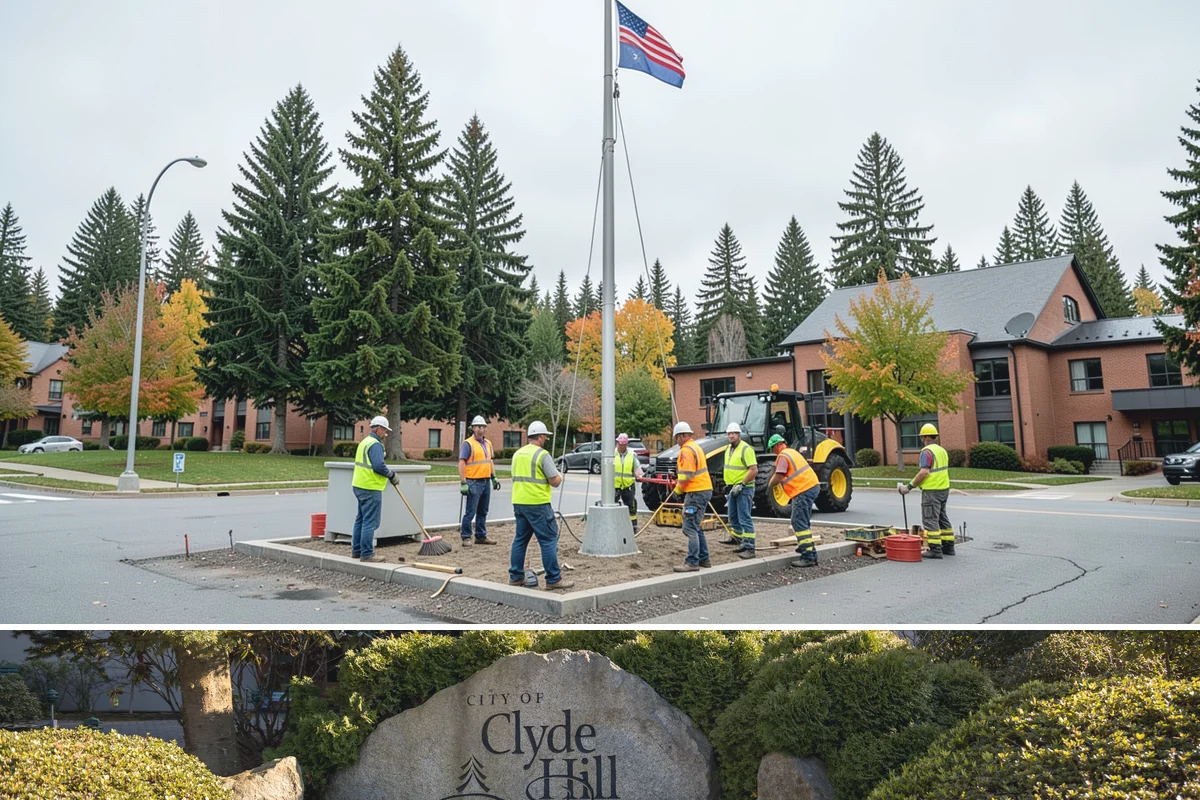 Snow Route Management in Clyde Hill, King County, WA - Planned before winter and executed on each event through the season.