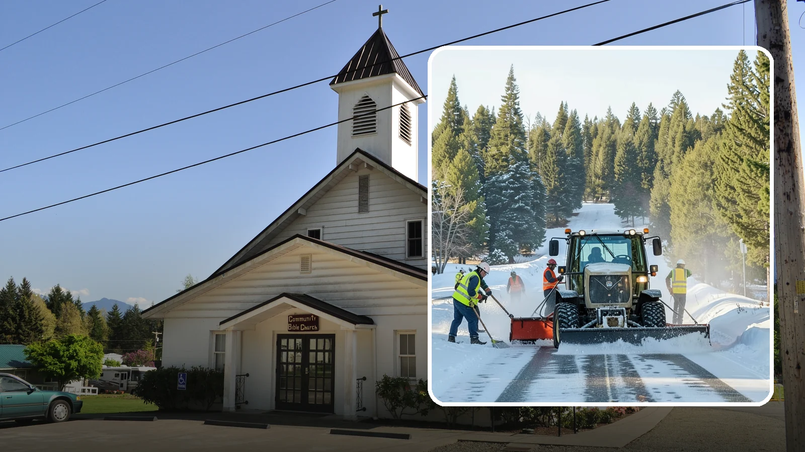 Snow Route Management in Concrete, Skagit County, WA - Planned, prioritized snow and ice routes that keep an agency's critical corridors and facilities clear.
