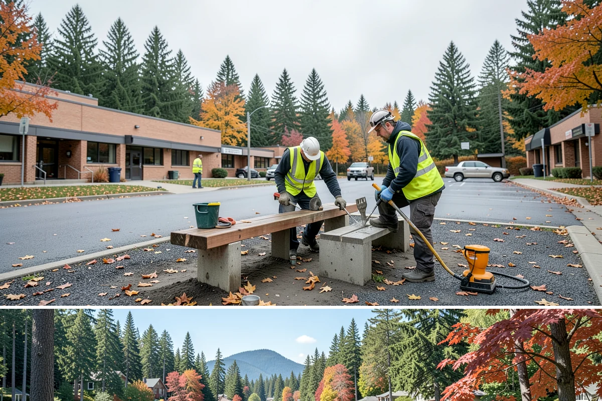 Snow Route Management in Covington, King County, WA - Planned before winter and executed on each event through the season.