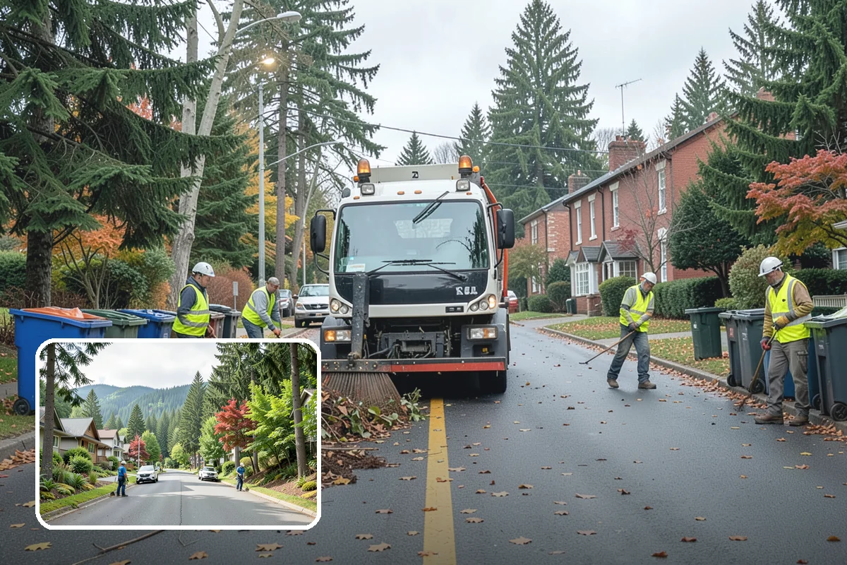Snow Route Management in Darrington, Snohomish County, WA - Critical corridors cleared first