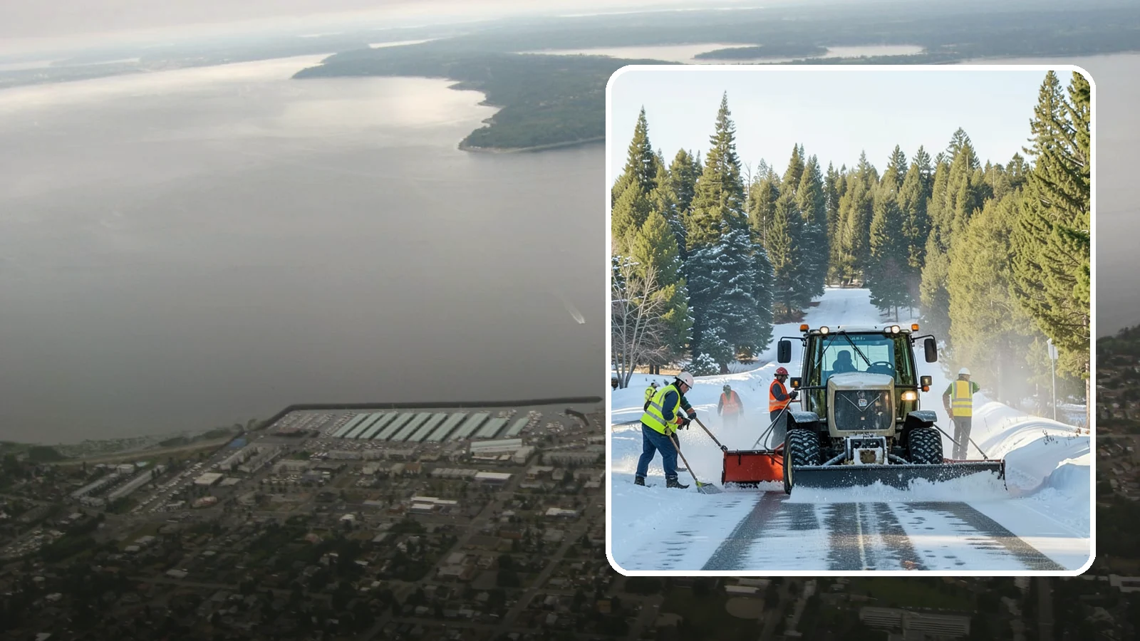 Snow Route Management in Des Moines, King County, WA - Planned, prioritized snow and ice routes that keep an agency's critical corridors and facilities clear.