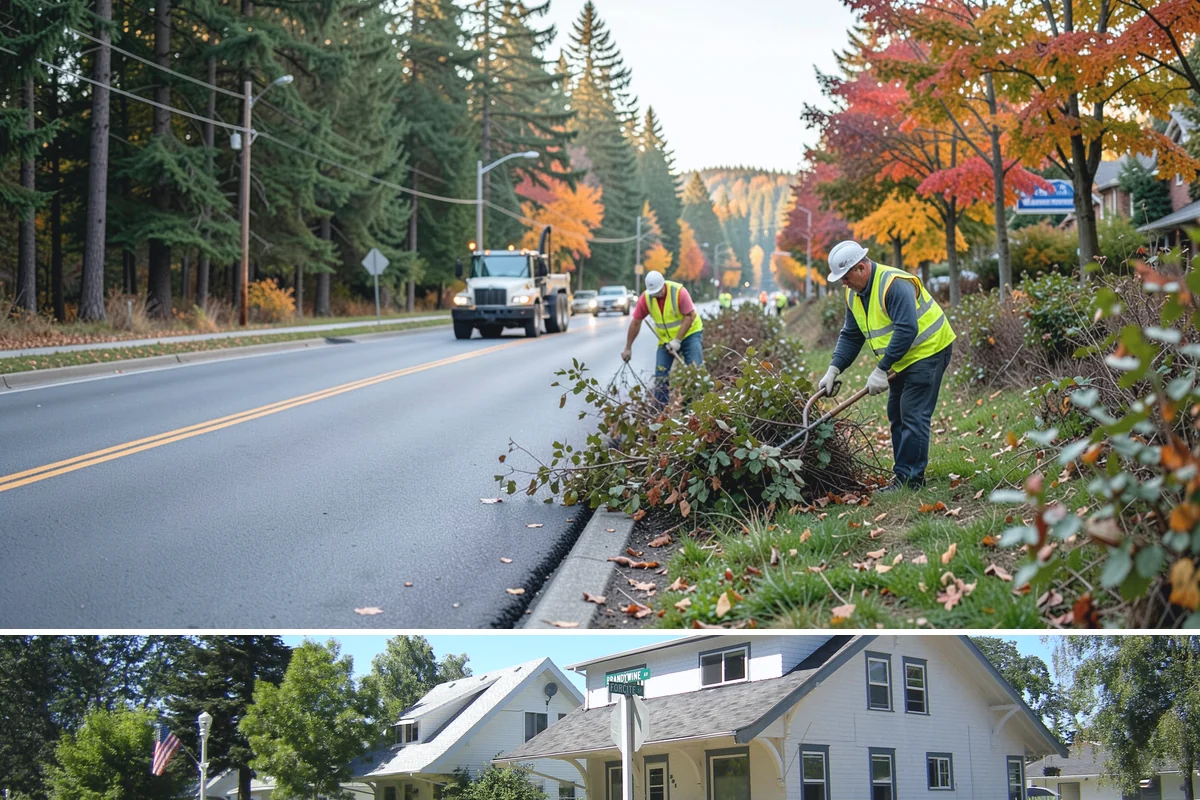 Snow Route Management in DuPont, Pierce County, WA - Planned before winter and executed on each event through the season.