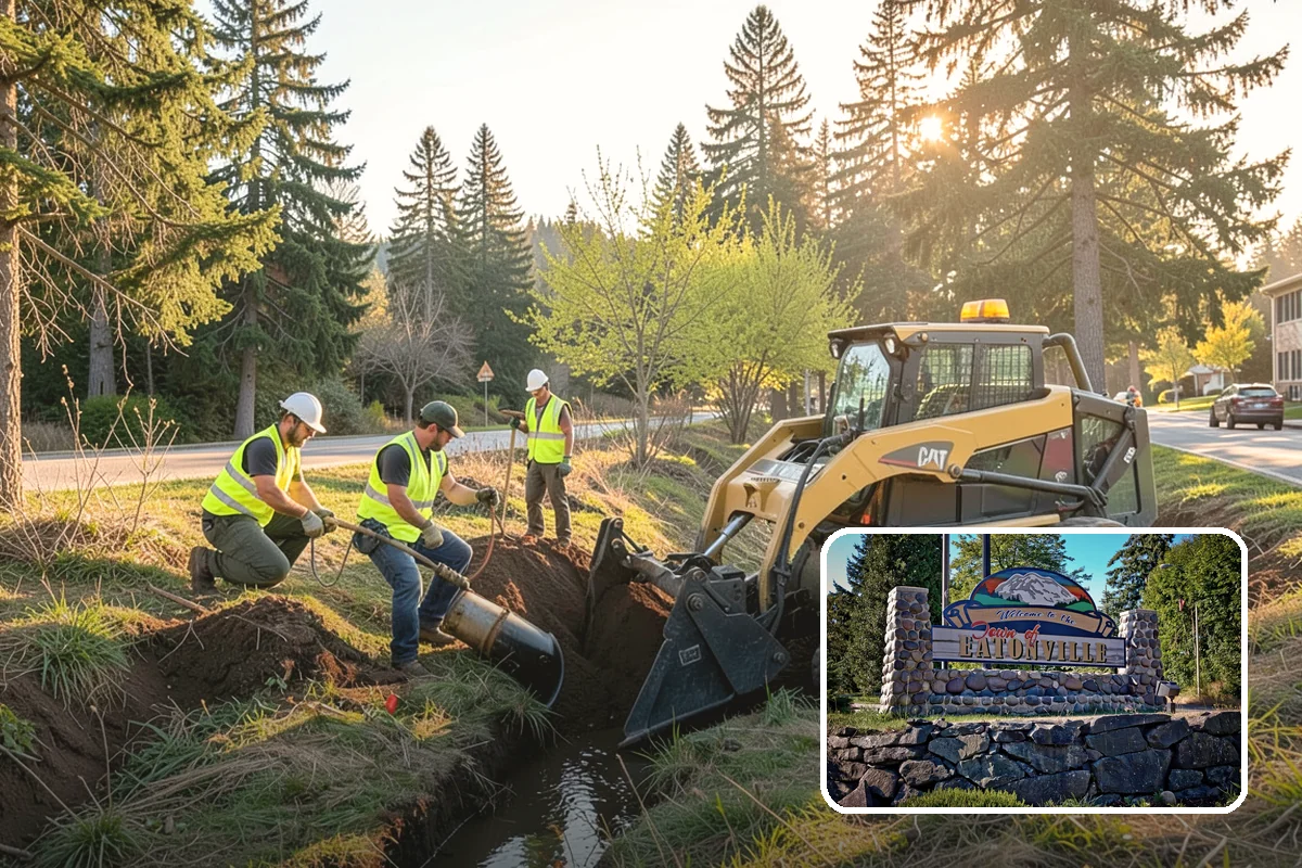 Snow Route Management in Eatonville, Pierce County, WA - Critical corridors cleared first